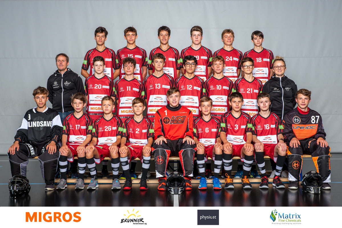Junioren U16_UHC Sarganserland_Saison 2022-2023