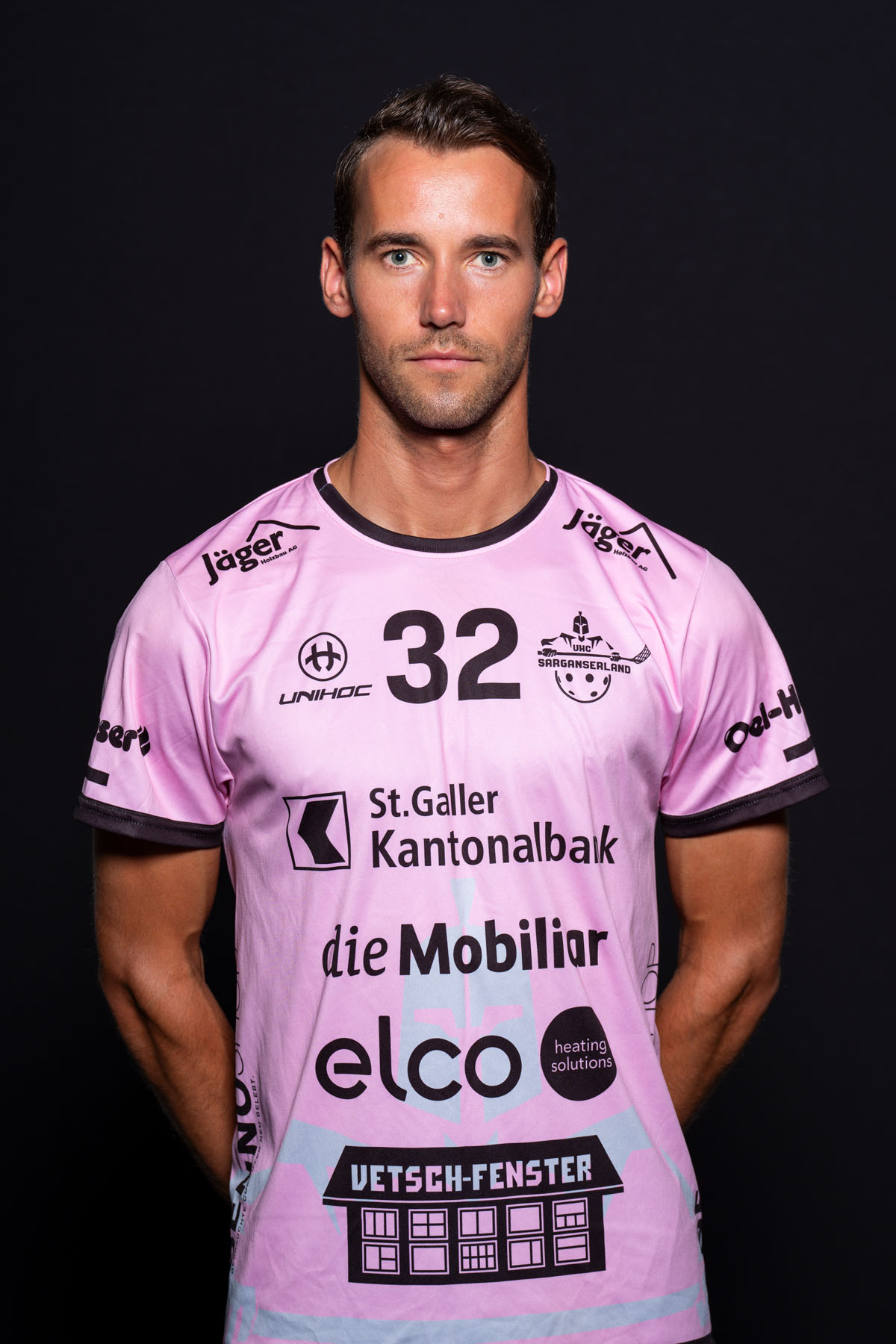 Andris Rajeckis #32_NLB_UHC Sarganserland_Saison 2025-2026_01 Andris Rajeckis #32_NLB_UHC Sarganserland_Saison 2025-2026_01