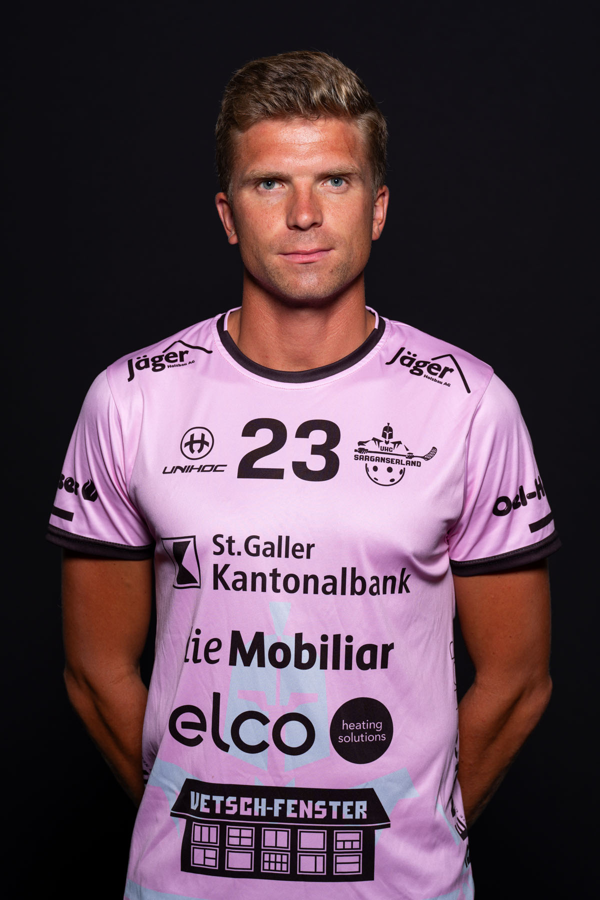 Jakob Karlsson #23_NLB_UHC Sarganserland_Saison 2025-2026_01 Jakob Karlsson #23_NLB_UHC Sarganserland_Saison 2025-2026_01